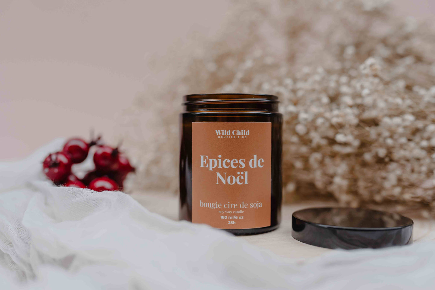 Bougie “Épices de Noël”