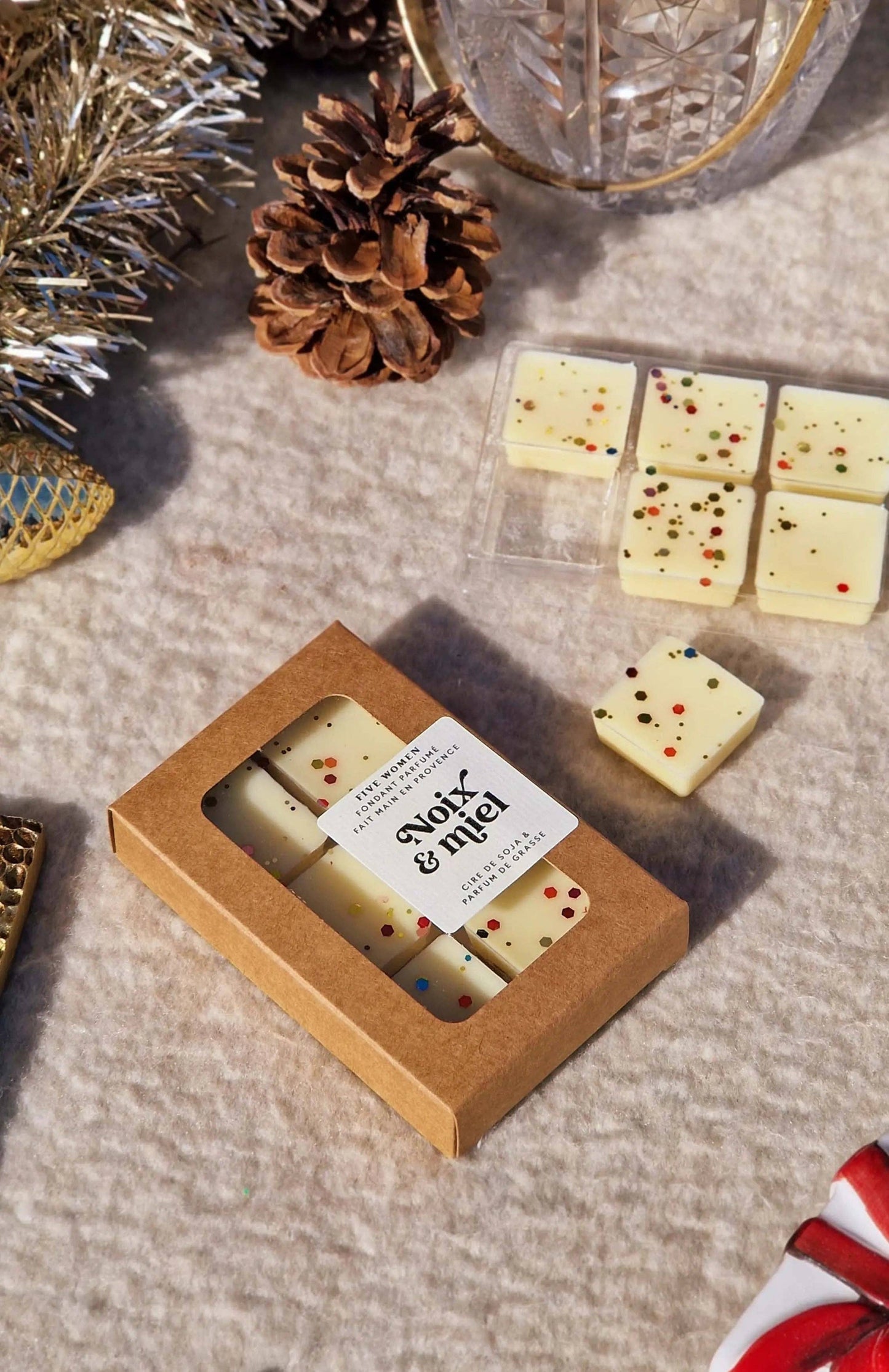 Fondants parfumés - senteur Noix et miel – [PRÉVENTE]