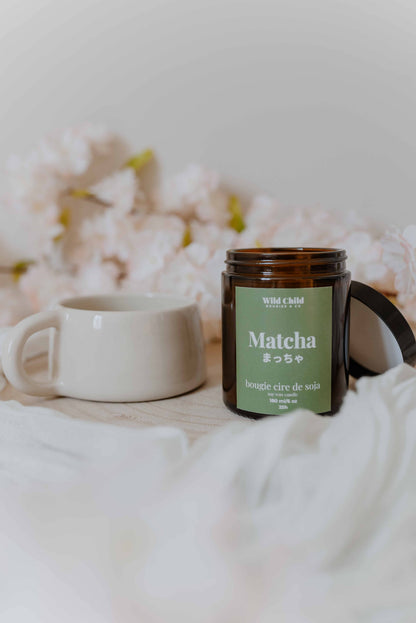 Bougie "Matcha" – [PRÉVENTE]