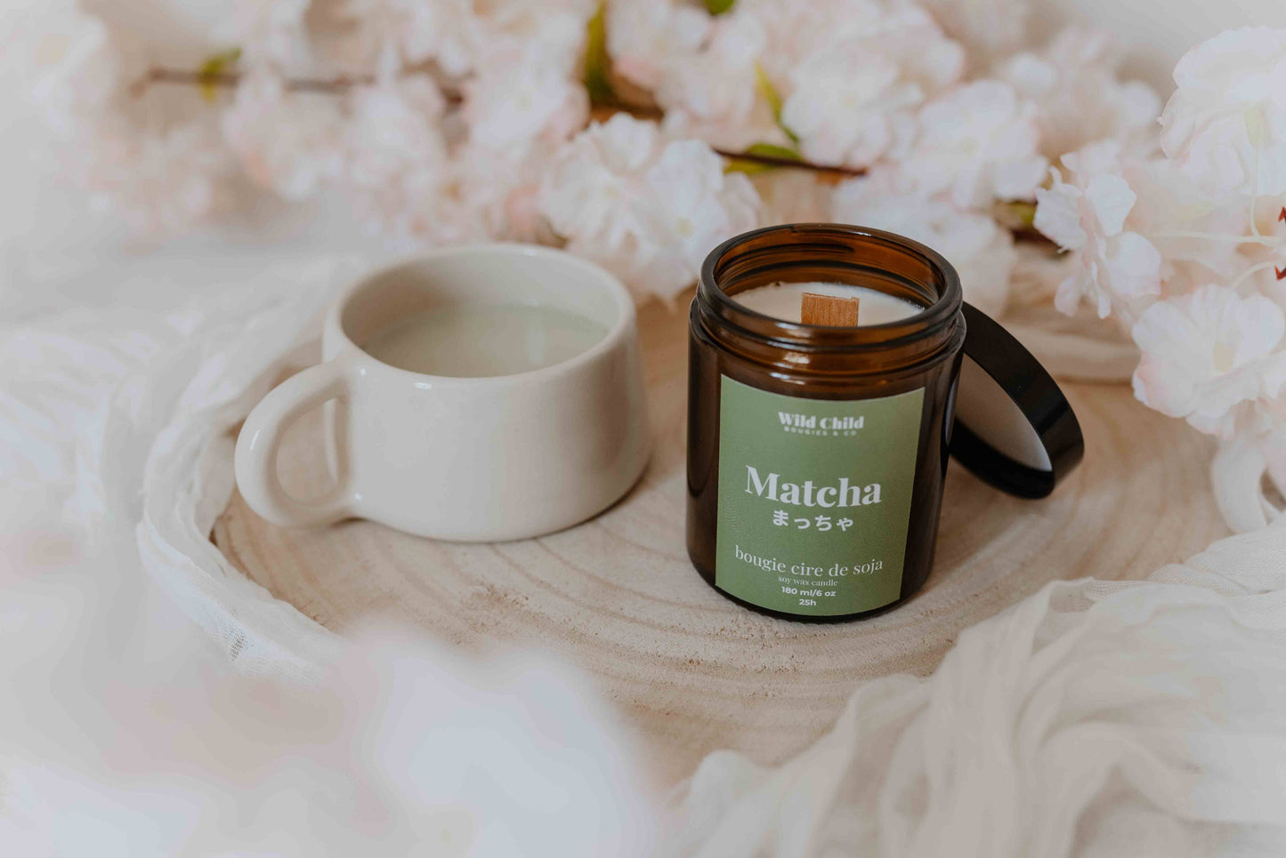 Bougie "Matcha" – [PRÉVENTE]