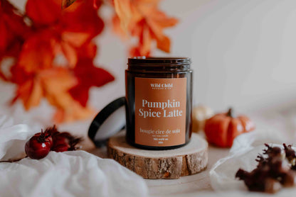 Bougie "Pumpkin Spice Latte" – [PRÉVENTE]