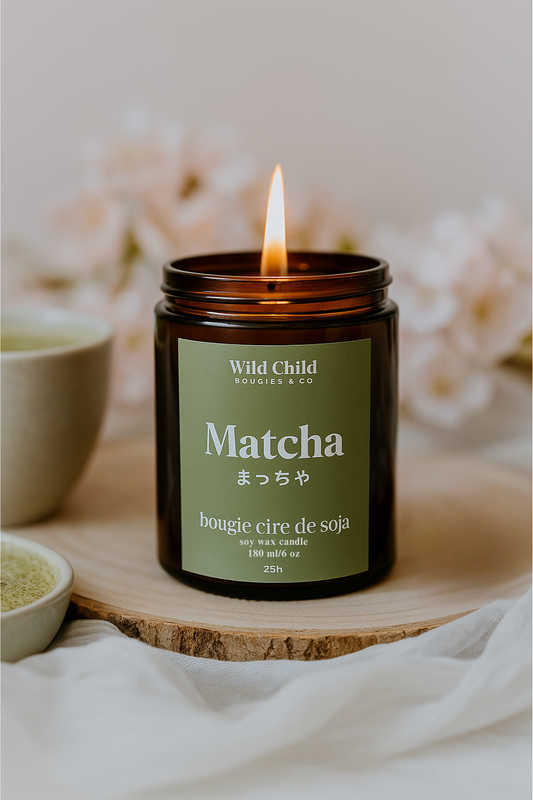 Bougie "Matcha" – [PRÉVENTE]