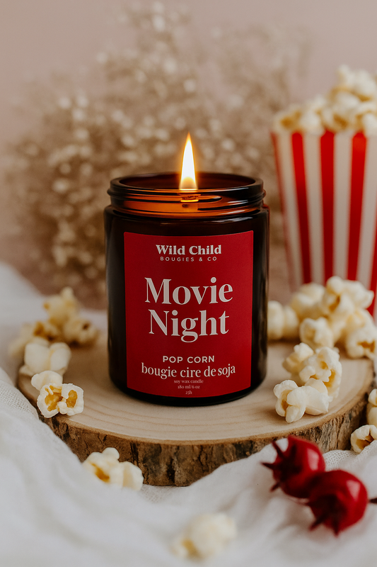 Bougie Movie Night - Pop Corn – [PRÉVENTE]
