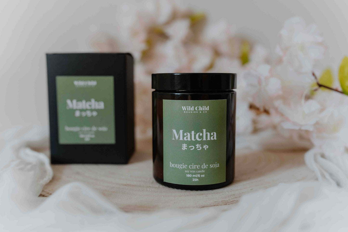 Bougie "Matcha" – [PRÉVENTE]