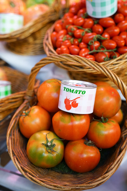 Tomaten- und Basilikumkerze