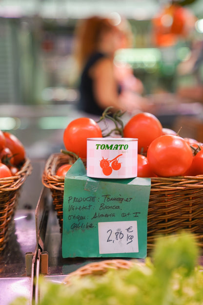 Tomaten- und Basilikumkerze
