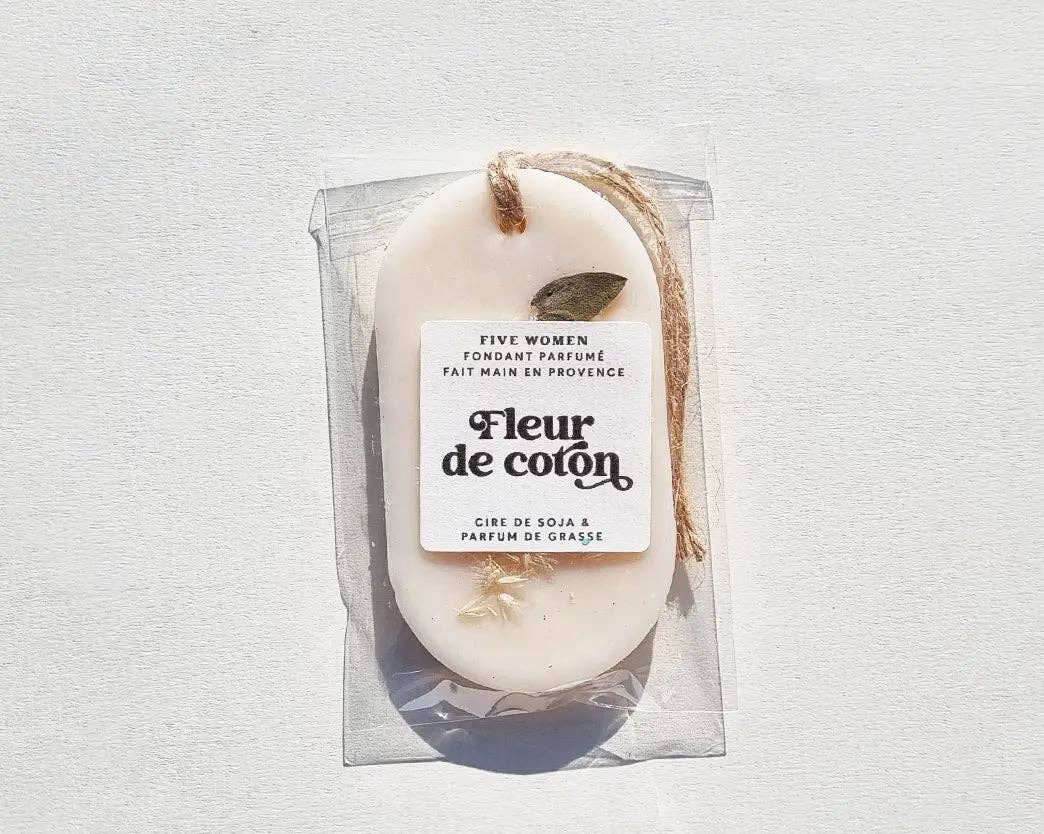 Suspension de cire parfumée - senteur Fleur de coton – [PRÉVENTE]